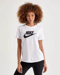 NIKE – T- SHIRT DA DONNA SPORTSWEAR ESSENTIALS BIANCA – DX7906/100