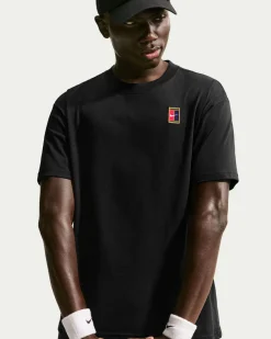 NIKE – T-SHIRT NIKECOURT MAX90 NERA DA UOMO – HJ3362/010