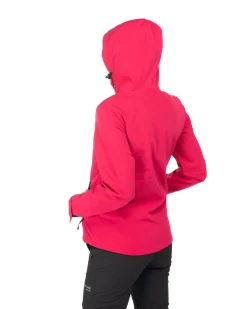 ON SPIRIT - GIACCA DONNA CON CAPPUCCIO SOFTSHELL  FUXIA - CLELIA