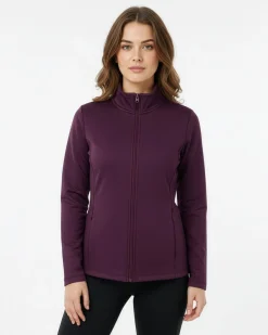 ON SPIRIT GIACCA SPORTIVA DONNA THERMO FLEECE  VIOLA - ADINA