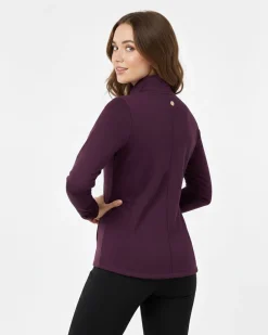 ON SPIRIT GIACCA SPORTIVA DONNA THERMO FLEECE  VIOLA - ADINA