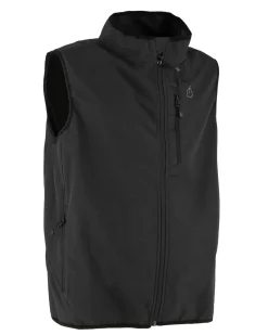 ON SPIRIT - GILET  SOFTSHELL UOMO NERO  - TOMAS
