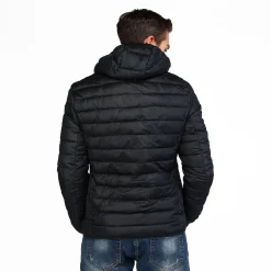 ON SPIRIT - GIUBBINO BLU NYLON 100GR CON CAPPUCCIO