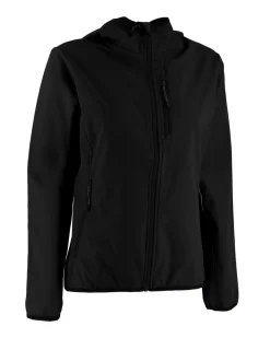 ON SPIRIT - GIUBBINO CON CAPPUCCIO SOFTSHELL DONNA NERO - ADELITA