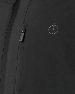 ON SPIRIT - GIUBBINO CON CAPPUCCIO FULL ZIP  IMBOTTITO DA UOMO NERO, ADELFO