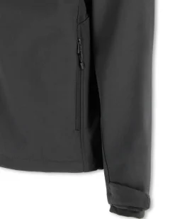 ON SPIRIT - GIUBBINO CON CAPPUCCIO FELPATO SOFTSHELL UOMO NERO - MAURO