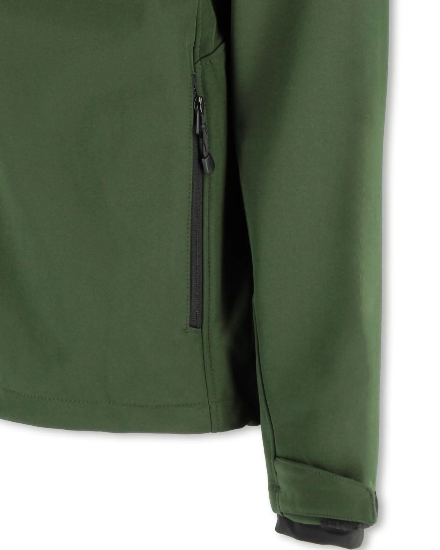 ON SPIRIT - GIUBBINO CON CAPPUCCIO FELPATO SOFTSHELL UOMO VERDE- MAURO
