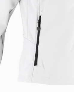 ON SPIRIT - GIUBBINO CON CAPPUCCIO FELPATO SOFTSHELL DONNA BIANCO - ALBA