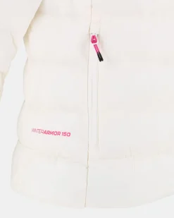 ON SPIRIT - GIUBBINO DONNA  CON CAPPUCCIO BIANCO - LUISA