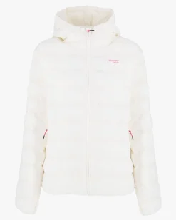 ON SPIRIT - GIUBBINO DONNA  CON CAPPUCCIO BIANCO - LUISA