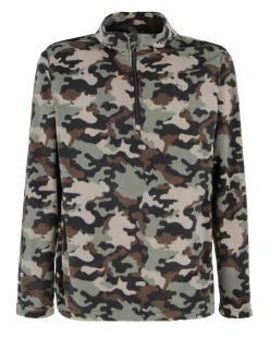 ON SPIRIT - MICROPILE UOMO  MEZZA ZIP MILITARE -  VITTORIO