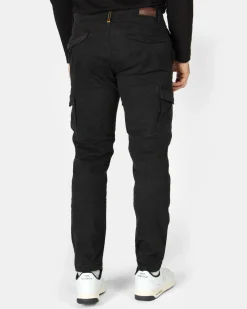 ON SPIRIT - Pantalone cargo stretch nero