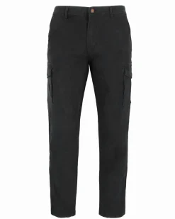 ON SPIRIT - Pantalone cargo stretch nero