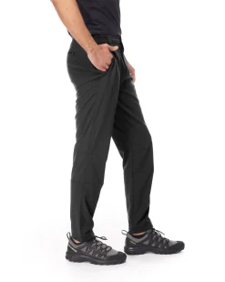 ON SPIRIT - PANTALONE NERO DA TREKKING IN SOFTSHELL