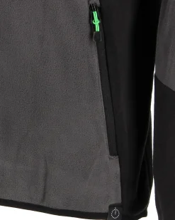 ON SPIRIT - Pile grigio da uomo con zip frontale - MATTEO
