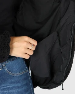 ON SPIRIT - PILE  NERO DA DONNA IN SHERPA - MILENA
