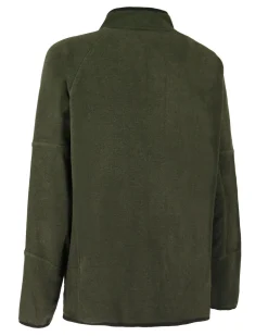 ON SPIRIT - PILE  RIGATO UOMO  FULL ZIP  VERDE SCURO - FABIO