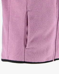 ON SPIRIT - PILE ROSA DA DONNA CON CAPPUCCIO E ZIP