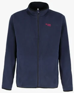 ON SPIRIT - PILE UOMO  FULL ZIP  BLU SCURO -EMILIO