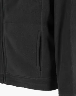 ON SPIRIT - PILE UOMO  FULL ZIP NERO - GLAUCO