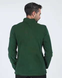 ON SPIRIT - PILE UOMO FULL ZIP VERDE -  MATTIA