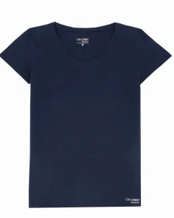 ON SPIRIT - T-shirt girocollo da donna blu