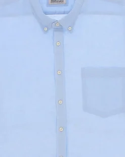 OVER CAMICIA MANICA CORTA LINO