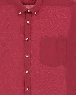 OVER CAMICIA MANICA CORTA LINO
