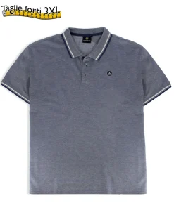 OVER UOMO POLO MANICA CORTA PIQUET