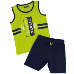 PIERRE CARDIN - BABY MASCHIETTO CANOTTA CON BERMUDA