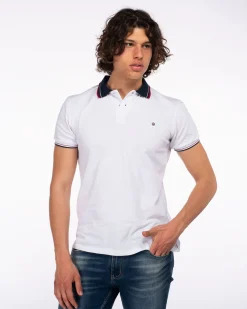 POLO MANICA CORTA PIQUET ELASTICIZZATA