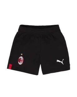 PUMA-  ACM SHORTS REPLICA BIMBO  BLACK TANGO- RED