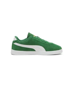 PUMA CLUB II GS - SCARPA VERDE E BIANCA, NUMERATA 36/39 - 398886-02