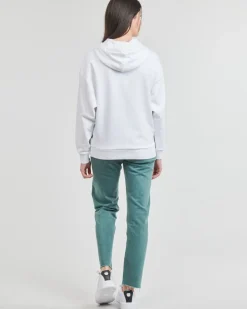 PUMA - FELPA CON CAPPUCCIO DA DONNA ESS+BLOSSOM SCRIPT TR BIANCA - 679348-02