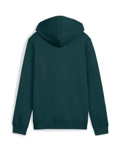 PUMA – FELPA CON CAPPUCCIO ESSENTIALS 2 COLOR SMALL LOGO JUNIOR VERDE – 685825-75