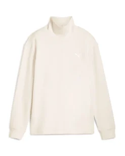 PUMA - FELPA PANNA GIROCOLLO ALTO DA DONNA HER - 681629-05