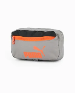 PUMA - MARSUPIO PLUS WAIST BAG GRIGIO. NERO E ARANCIONE, 090904-03