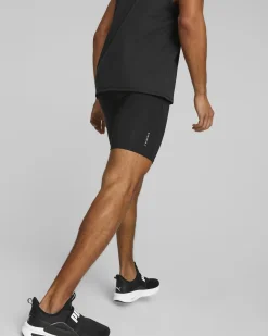 PUMA - PANTALONCINO DA UOMO RUN FAVORITE SHORT TIGHT BLACK - 523156-01
