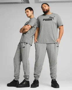 PUMA - PANTALONE ESSENTIAL N. 1 LOGO SLIM FL GRIGIO  DA UOMO,  682642-03