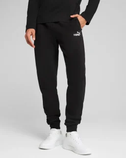 PUMA - PANTALONE ESSENTIAL NO. 1 LOGO SLIM FL NERO DA UOMO, 682642-01