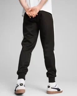 PUMA - PANTALONE NERO CON BANDE BIANCHE  T7 ALWAYS ON TRACKPUMA , 629588-01