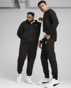 PUMA - PANTALONE NERO  ESSENTIAL NO. 1 LOGO SLIM DA UOMO, 682644-01
