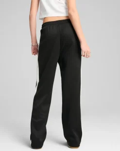 PUMA - PANTALONE T7 ALWAYS ON NERO CON BANDA BIANCHE DA DONNA,  629797-01