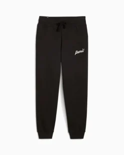 PUMA - PANTALONE TUTA NERO ESSENTIAL+ SCRIPT FL DA DONNA,  681536-01