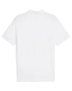 PUMA - POLO BIANCA ESSENTIAL N.1 LOGO PIQUE TU DA UOMO - 682552-02
