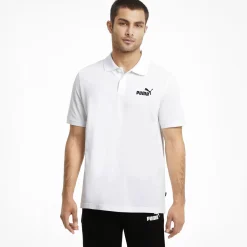 PUMA - POLO DA UOMO ESS PIQUE BIANCA - 586674-02