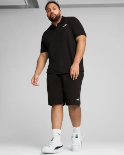 PUMA - POLO NERA ESSENTIAL N.1 LOGO PIQUE TU DA UOMO - 682552-01