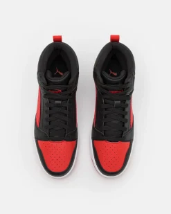 PUMA REBOUND V6 MID - Scarpa nera e rossa, numerata 36/39 - 393831-11