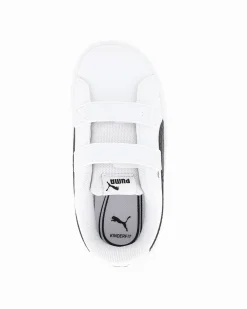 PUMA RICKIE CLASSIC V INF - Scarpa bianca e nera,  numerata 20-27