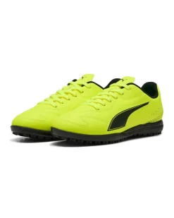 PUMA - SCARPA DA CALCETTO GIALLA E NERA VITORIA II TT DAL 28 AL 38.5, 108504-06